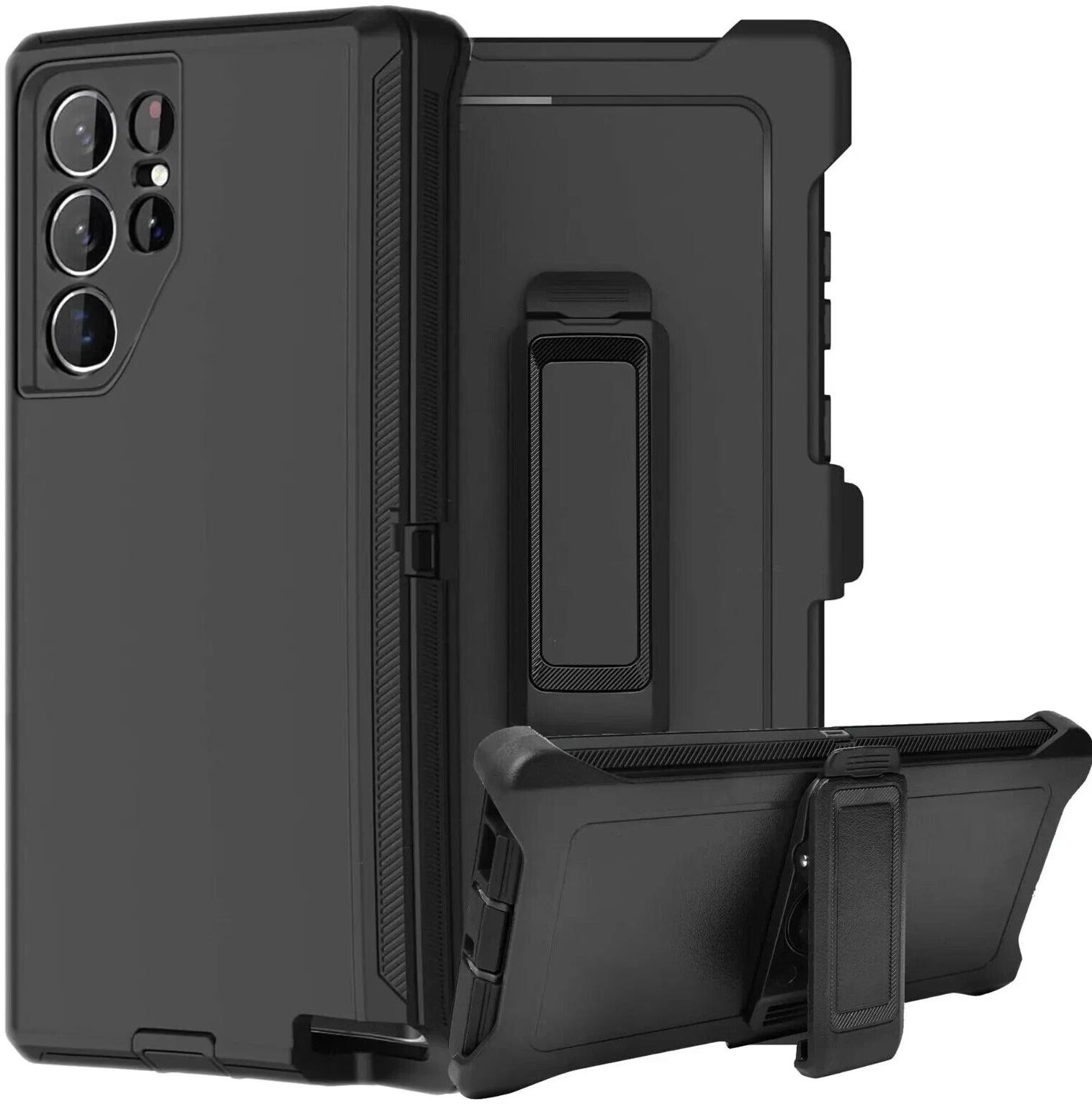 Samsung S25 Ultra - Mag-Defense w/Clip - Black