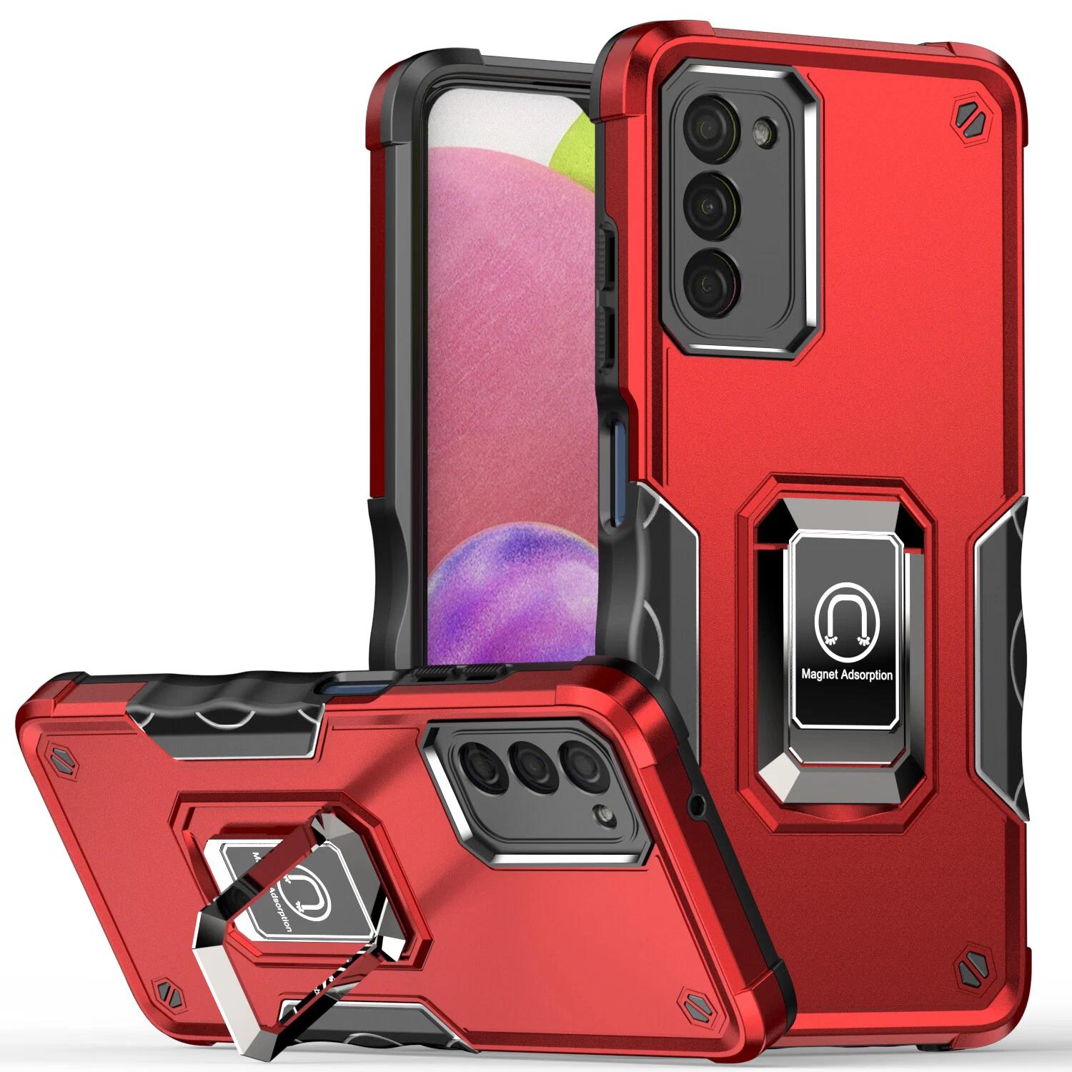 Samsung S23FE - Optimus Case with Lens - Red