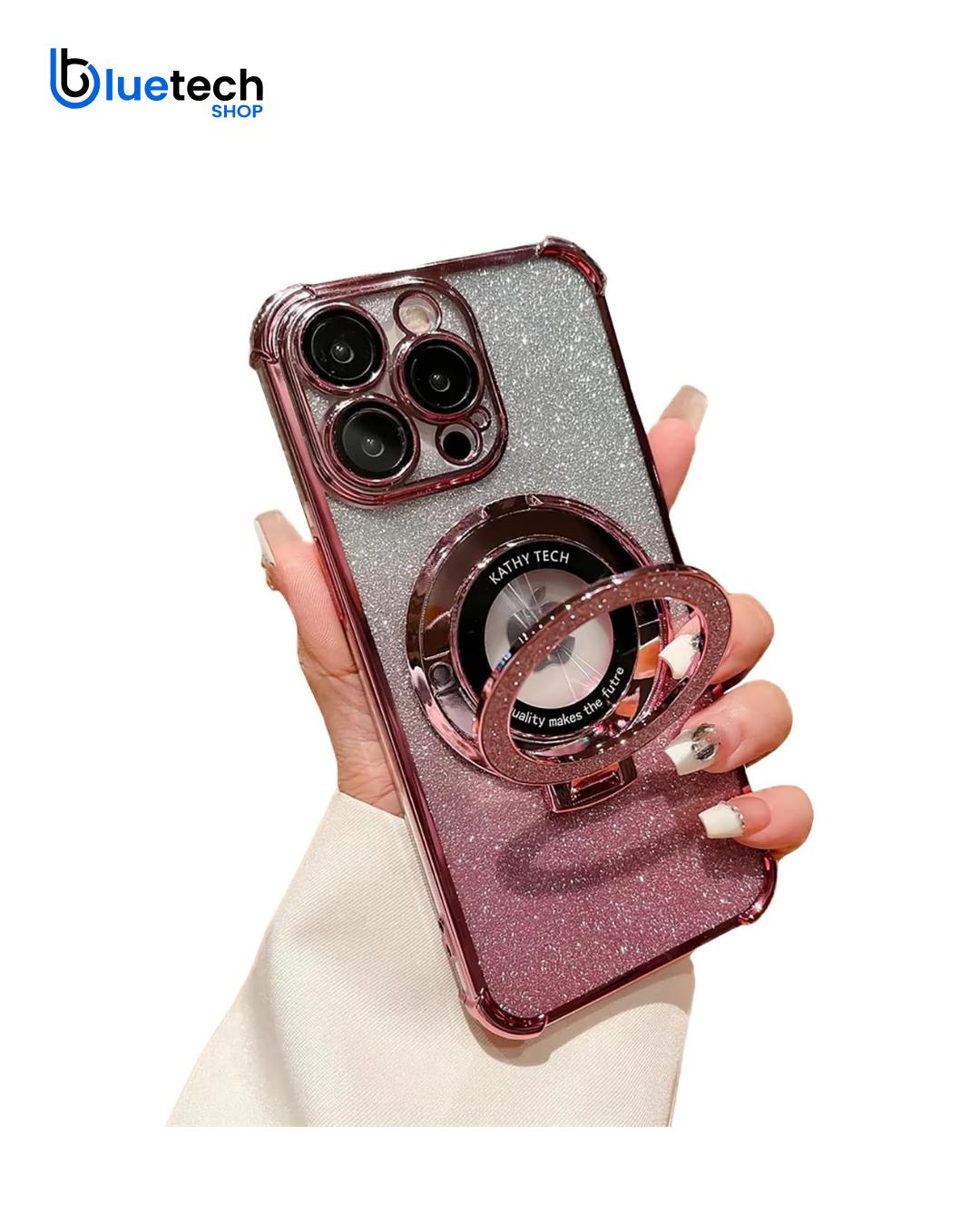 iPhone 15 - Shimmer Mirror w/MagSafe - Pink