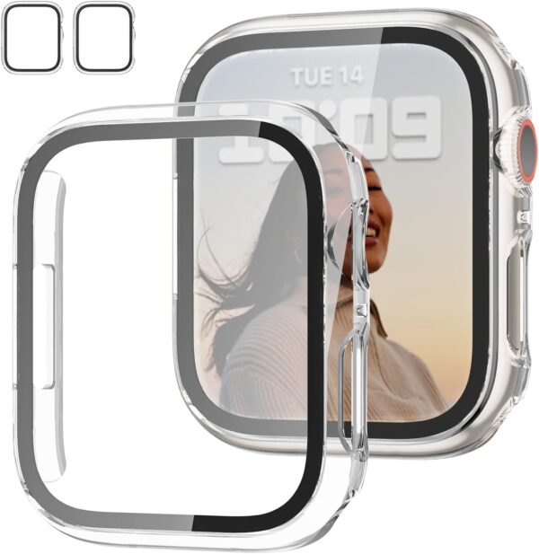 Apple Watch (Series 4/5/7) Case + Tempered Glass - All Color
