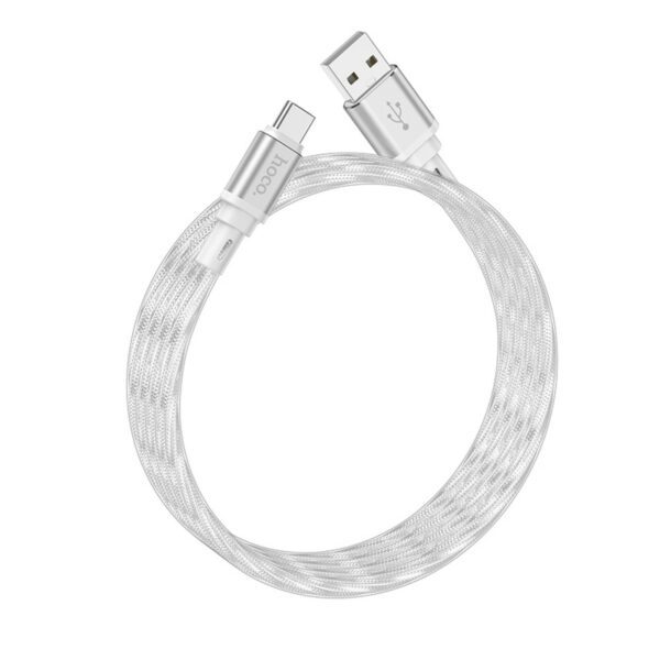 HOCO X98 TYPE C TO TYPE C (60W SILICON Charging Data Cable) - Image 3