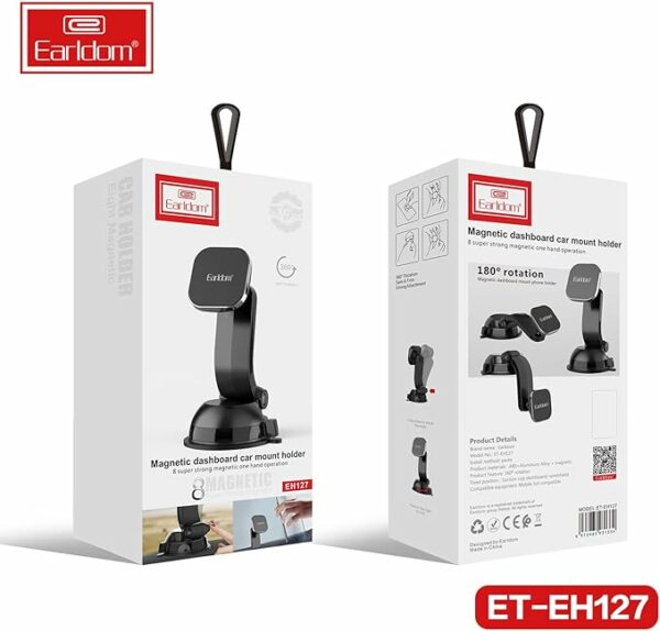 Earldom EH127 Mobile Car Holder - Black