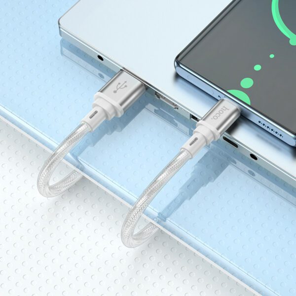 HOCO X98 TYPE C TO TYPE C (60W SILICON Charging Data Cable) - Image 4