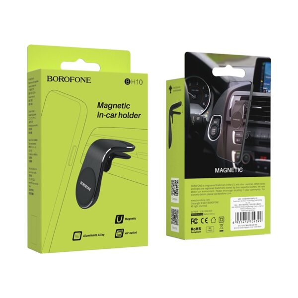 BOROFONE BH10 magnetic In-Car Phone Holder For Air Outlet