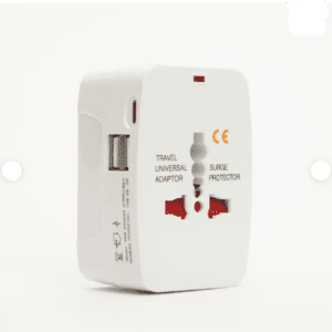 Universal Travel Plug Adapter USB Charger Converter 2 USB Ports 1 Type C World AU US UK EU