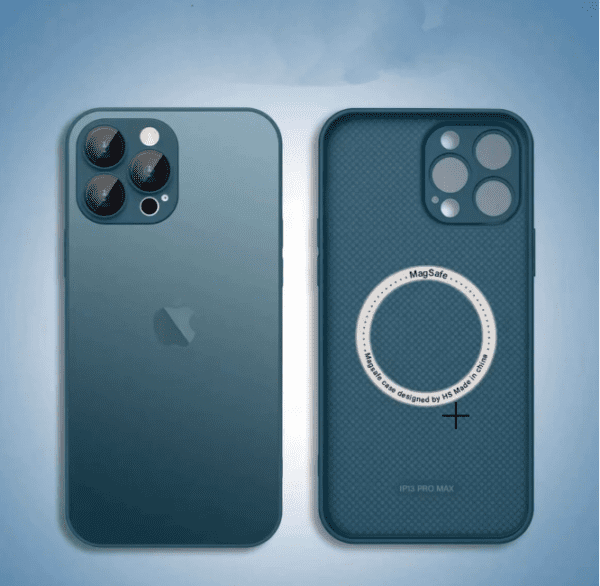 Apple Glass Magsafe Case With Camera Lens Protection