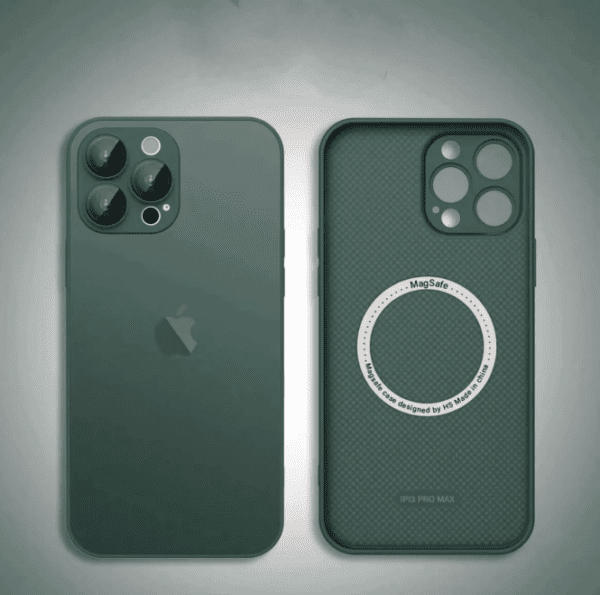 Apple Glass Magsafe Case With Camera Lens Protection - Image 3