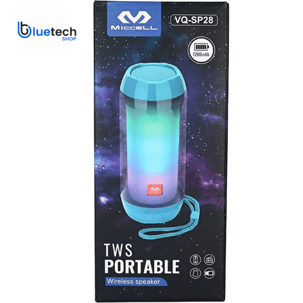 MICCELL VQ-SP28 TWS PORTABLE Wireless Speaker