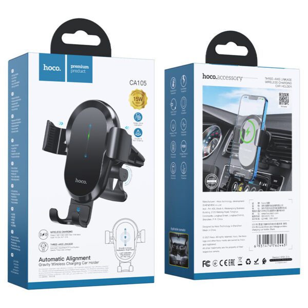 HOCO Car wireless charger “CA105"