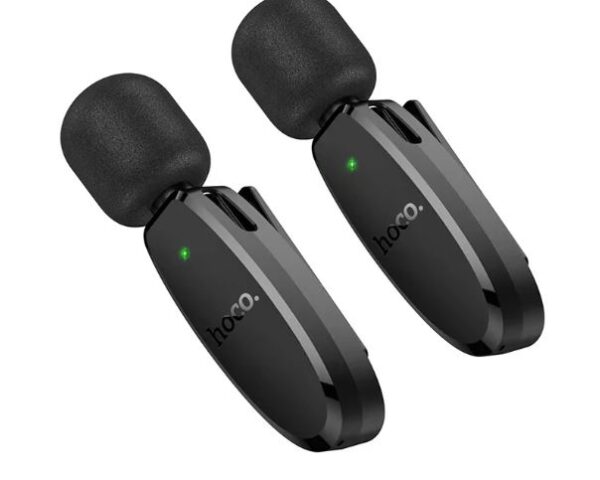 HOCO L15  Dual-MIC Wireless Microphone - Image 4